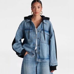 KBB by Kahlana 

Blue Denim Jacket with Black Details